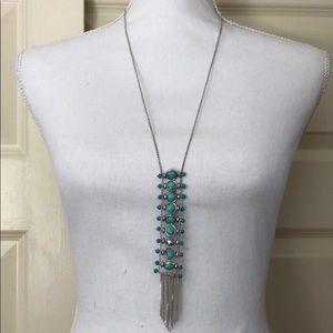 Turquoise and Silver Necklace